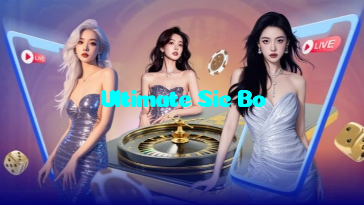 Ultimate Sic Bo casino presented on mobile device in Pakistan with slots and live games